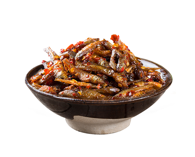 【松桂坊香辣火焙鱼仔180g*2瓶】湖南特产 辣味零食鱼干小吃毛毛鱼